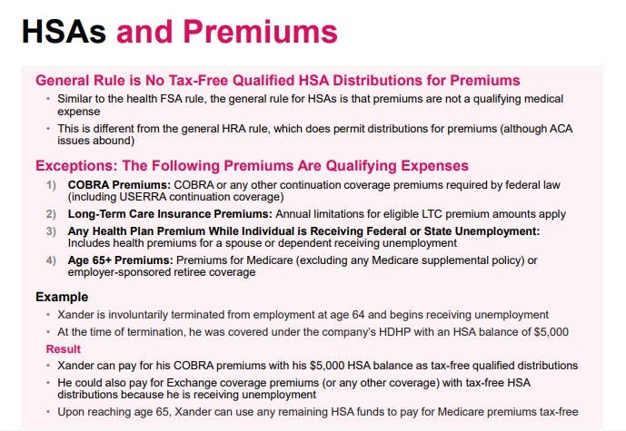 HSA Expense Eligibility List : Campus Services